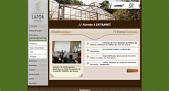 Desktop Screenshot of lapda.org.br