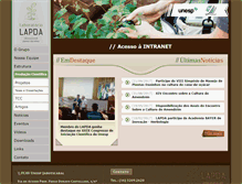 Tablet Screenshot of lapda.org.br
